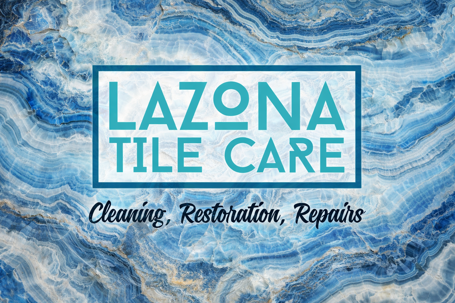 Lazona Tile Care - Blue Onyx Stone